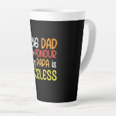 Daddy Gift als Vater ist Papa Milchtasse (Rechte Ecke)