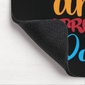 Daddy Gift Behielt Ruhe und Trust Vater Mousepad (Ecke)