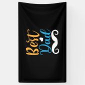 Daddy Gift Best Vater Banner (Vertikal)