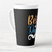Daddy Gift Best Vater Milchtasse (Linke Ecke)