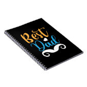 Daddy Gift Best Vater Notizblock (Rechte Seite)