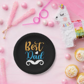 Daddy Gift Best Vater Pappteller (Party)
