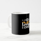 Daddy Gift Bester Vater je Kaffeetasse (Vorderseite Links)