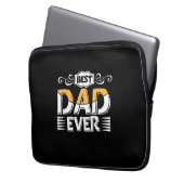 Daddy Gift Bester Vater je Laptopschutzhülle (Vorderseite Links)