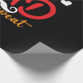 Daddy Gift Coffee Vater Beer Repeat Geschenkpapier (Ecke)