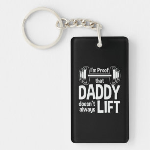 Daddy Gift Daddy hebt nicht immer Schlüsselanhänger