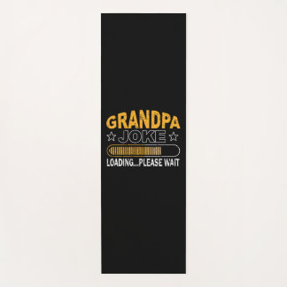 Daddy Gift Grandpa Loading Bitte Yogamatte