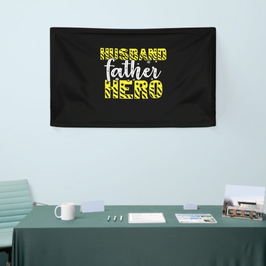 Daddy Gift Husband Father Hero Banner (Messeveranstaltung)