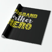 Daddy Gift Husband Father Hero Geschenkpapier (Ungerollt)