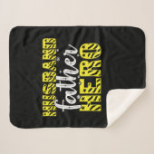 Daddy Gift Husband Father Hero Sherpadecke (Vorderseite (Horizontal))