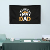 Daddy Gift I Liebe Vater Banner (Messeveranstaltung)