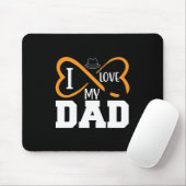Daddy Gift I Liebe Vater Mousepad (Mit Mouse)