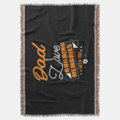 Daddy Gift Liebe Gebäude Erinnerungen mit dir Decke (Vorderseite Vertikal)