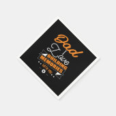 Daddy Gift Liebe Gebäude Erinnerungen mit dir Serviette (Ecke)