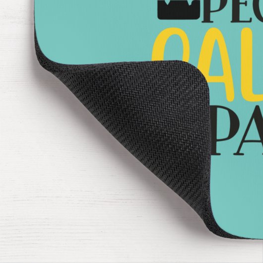 Daddy Gift Meine Lieblings-Leute nennen mich Papa Mousepad (Ecke)