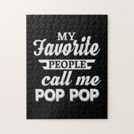 Daddy Gift My Favorite People Call Me Papa Puzzle