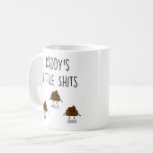 Daddy Gift personalisierte Mugs Daddy's Little *Hi Kaffeetasse (Vorderseite Links)