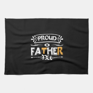 Daddy Gift Proud Vater Geschirrtuch