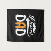 Daddy Gift Seligen Vater Wandteppich (Vorderseite (Horizontal))