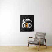 Daddy Gift Seligen Vater Wandteppich (Beispiel)