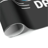 Daddy Gift Sie sind die Welt Daddy Geschenkpapier (Rolleneckpunkt)