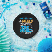 Daddy Gift Sie sind die Welt Daddy Pappteller (Party)
