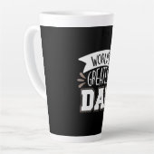 Daddy Gift World's größter Vater Milchtasse (Linke Ecke)
