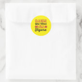 Daddy Gift You Mean Father Figures Runder Aufkleber (Tasche)