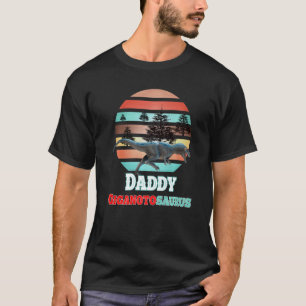 Daddy Giganotosaurus Rex prähistorischer Dinosauri T-Shirt