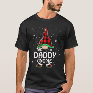 Daddy Gnome Büffelkariert passende Familie T-Shirt