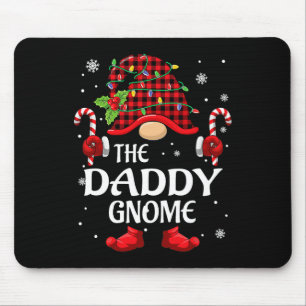 Daddy Gnome passt Weihnachtsjets für die Familie Mousepad