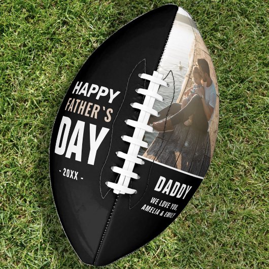 Daddy Happy Vatertag Foto Football