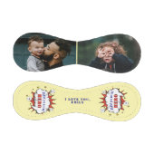 Daddy Held Superheld Vater Tag Foto Baseball (Paneele)