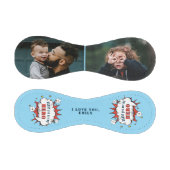 Daddy Hero Superhero Vater Father's Day Foto Baseball (Paneele)