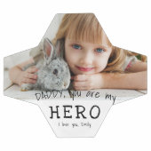 Daddy Hero Vater Vater Family Foto Fußball (Flach)