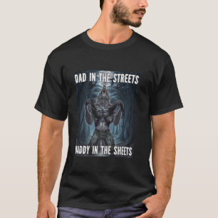 Daddy in den Schafen Funny Alpha Werwolf Wolf Meme T-Shirt