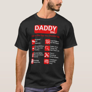 DADDY Inc. Lustiger Vatertag T-Shirt