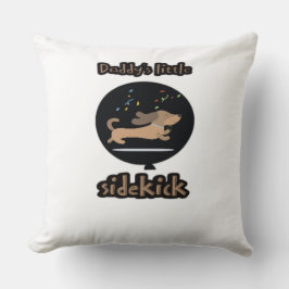 Daddy ist ein kleines Kick-Kick-Kissen Kissen