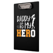 Daddy ist mein Held Klemmbrett (Links)