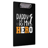 Daddy ist mein Held Klemmbrett (Rechts)