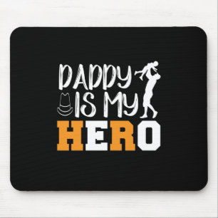 Daddy ist mein Held Mousepad