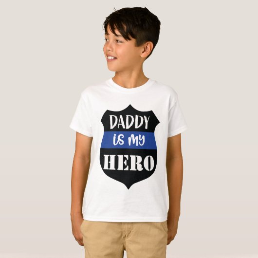 Daddy ist mein Held T-Shirt (Vorne ganz)