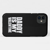 Daddy ist mein Valentine Case-Mate iPhone Hülle (Rückseite (Horizontal))