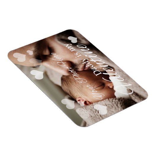 Daddy ist mein Valentine Magnet (Rechte Seite)