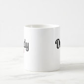 Daddy Italian Flag Mug Kaffeetasse (Mittel)