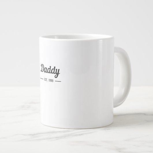 Daddy Jumbo-Tasse (Vorderseite Rechts)
