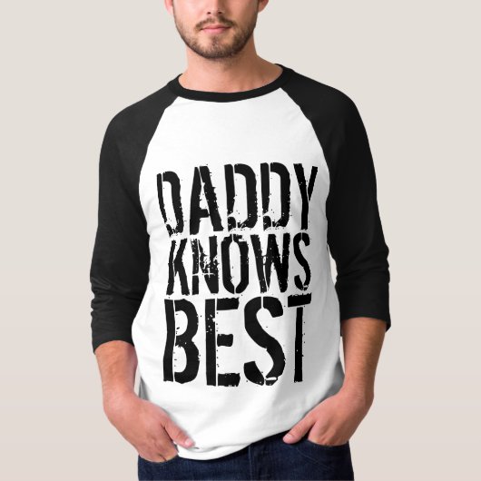 DADDY KENNT DIE BESTEN Vintagen T - Shirt (Vorderseite)