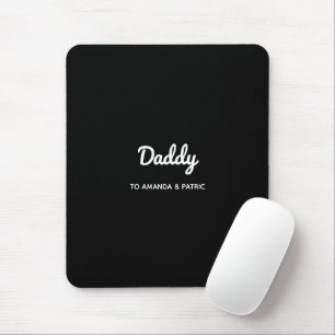 Daddy Kids benennt das moderne Vatertagskript Mousepad