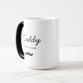 Daddy | Kinder des modernen Vaters nennen Tasse (Vorderseite Links)