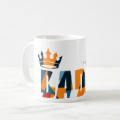 Daddy King Family Tasse - Geometrische Muster des  (Vorderseite Links)